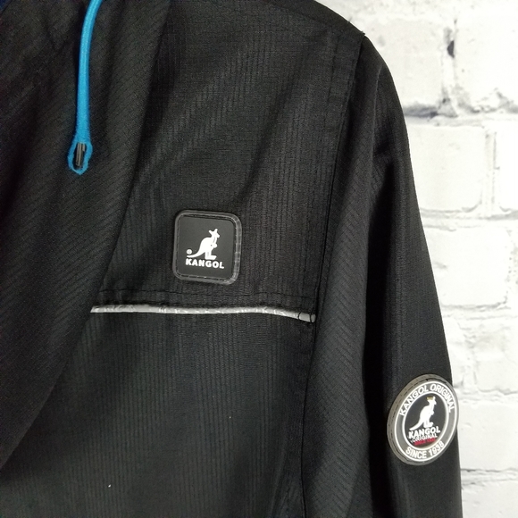 KANGOL | Sprawl2 zip high neck hooded jacket - Picture 6 of 11